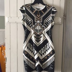 Express Sequin Dress